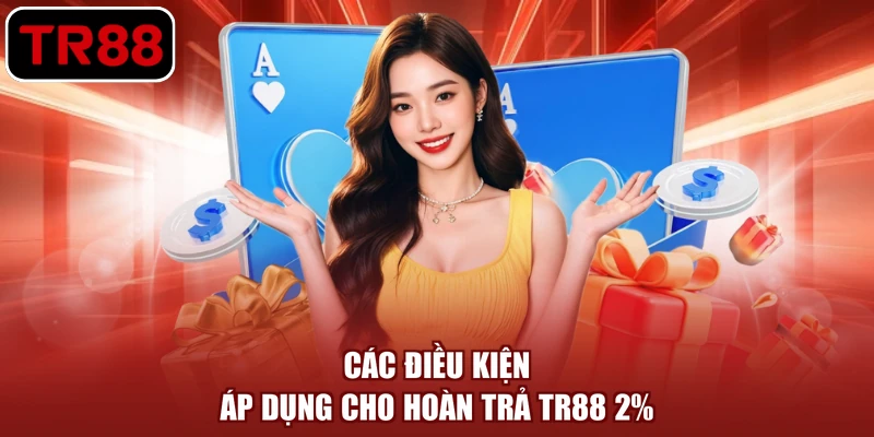 Các điều kiện áp dụng cho hoàn trả TR88 2%