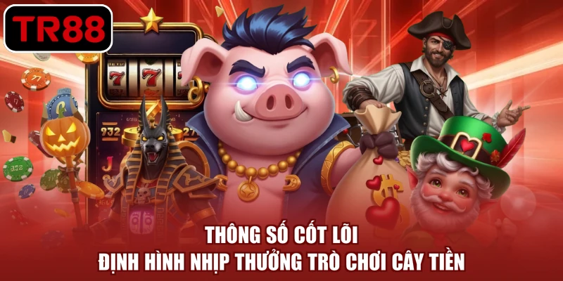 Thông số cốt lõi định hình nhịp thưởng trò chơi cây tiền